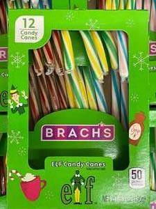 lot 64 image: Brachs Elf Candy Canes 9 boxes&nbspBest&nbspBy 092026