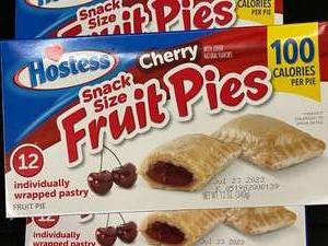 lot 81 image: Hostess Cherry Fruit Pies 3 Boxes&nbspBest&nbspBy 07232023