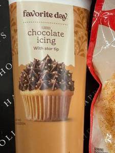 lot 242 image: Snickerdoodle cookie mix and Chocolate icing tubes 4 each
