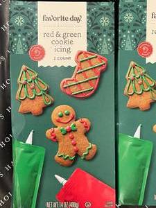 lot 261 image: Red and Green Cookie Icing 10 Boxes&nbspBest&nbspBy 07172025