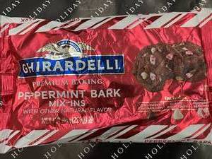 lot 265 image: Caramel bits 6 bags and 1 bag of peppermint bark