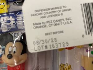 lot 379 image: Pez 10 Pack NO &nbspBest&nbspBy 08302028