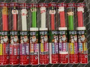 lot 393 image: Christmas PEZ X 9 Best by 07112027