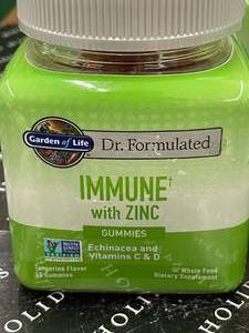 lot 408 image: Immune Gummies with Zinc 4 Bottles Best by 042024