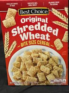 lot 224 image: Best Choice Bite Size Shredded Wheat 8 Boxes&nbspBest&nbspBy 09302023