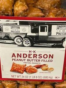 lot 167 image: Peanut Butter Filled Pretzels 2 X 1 pound Tubs&nbspBest&nbspBy 11242023