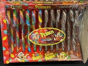 lot 269 image: Fruity and Cocoa Pebbles Candy Canes 5 Boxes&nbspBest&nbspBy 05252025
