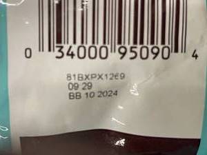 lot 597 image: Hersheys Sugar Cookie Kisses 5 Bags Best by 102024
