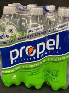 lot 554 image: Gatorade Propel Kiwi Strawberry 12 Pack 16.9 oz Bottles&nbspBest&nbspBy 01082024