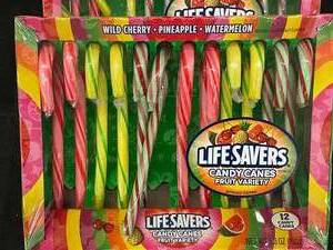 lot 331 image: Lifesavers Candy Canes 5 Boxers of 12&nbspBest&nbspBy 10252026