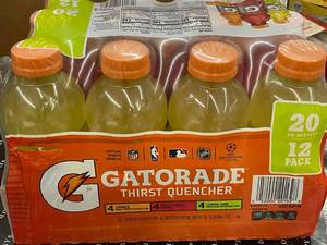 lot 728 image: Gatorade 12 Pack 20 oz Bottles Variety Best by 11172023
