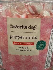 lot 719 image: Peppertmints soft puff Candy Tub 28oz (peeps Box) Best by 2024