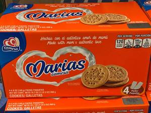 lot 915 image: Marias Gamesa Cookies 4 Boxes Best by 03262024