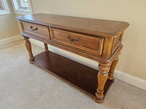 lot 30A image: Contemporary Tuscan Sofa Table