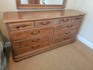 lot 28 image: National Mt Airy Provincial Bedroom Dresser