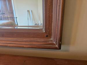 lot 29 image: National Mt Airy Provincial Mantel Mirror
