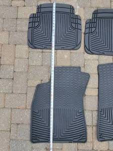 lot 87 image: WeatherTech Floor Liner Set (4)