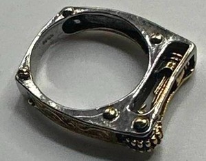 lot 40 image: Steampunk Ring Size 8