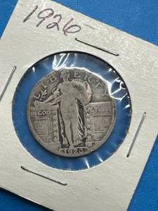 lot 51 image: 1926 Standing Liberty Quarter