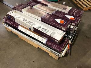 lot 50 image: Pallet with assorted Flooring various models and conditions