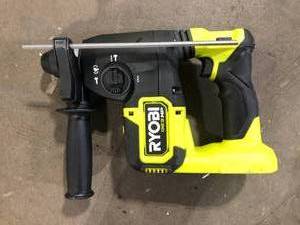 RYOBI ONE HP 18V Brushless Cordless 1 in. SDS-Plus Rotary Hammer Drill (Tool Only) Customer Returns See Pictures