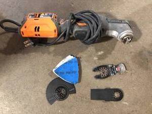 RIDGID 4 Amp Corded Oscillating Multi-Tool R28700 Customer Returns See Pictures