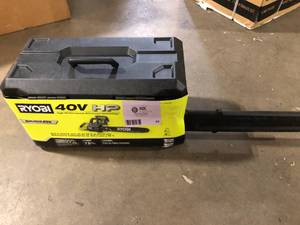 RYOBI 40V HP Brushless 18 in. Battery Chainsaw with 5.0 Ah Battery and Charger RY40580