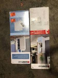 Assorted Closetmaid Items customer returns see pictures