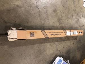 California Umbrella 7-12 ft. Fiberglass Collar Tilt Double Vented Patio Umbrella in Beige Pacifica