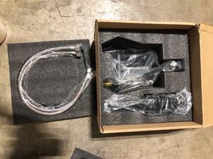HOMLUX 4 in. Centerset 2-Handle Bathroom Faucet with Drain Kit Included in Brushed Nickel