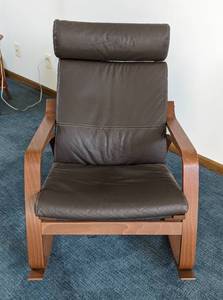 lot 8 image: IKEA Pong Rocking Chair