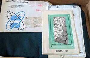 lot 88 image: Cross Stitch Vintage Cars Quilt Squares and Pattern