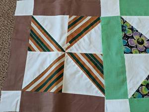 lot 90 image: Colorful Quilt Squares