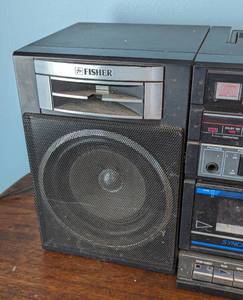lot 98 image: Fisher CDCassette Boombox