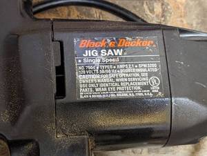 lot 119 image: Black and Decker Jig Saw