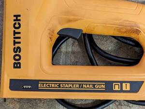 lot 120 image: Bostitch Electric StaplerNail Gun