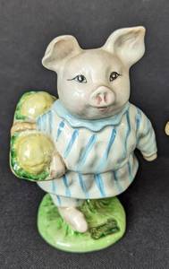 lot 131 image: Three Beswick Beatrix Potter Porcelain Figurines