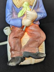 lot 138 image: Small Porcelain Clown Nightlight
