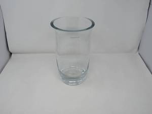 lot 70 image: Tall Glass Vase from Restoration Hardware