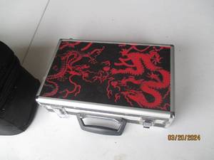 lot 59 image: Assorted Cases Including Coleman Cooler Bag and Metal Briefcase