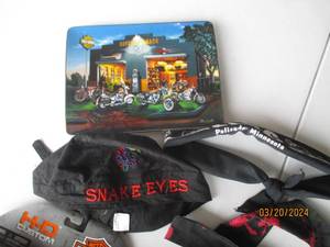 lot 61 image: Harley-Davidson Themed Collectibles and Memorabilia Bundle