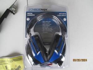 lot 67 image: Instant Fisherman Portable Fishing Kit with BX BlueMax Digital Earmuffs