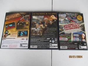 lot 90 image: PlayStation 2 Game Bundle Looney Tunes, Lord of the Rings, Thrillville