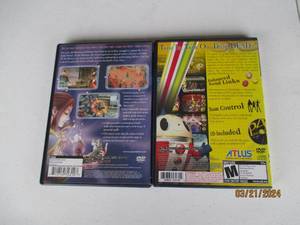 lot 96 image: PlayStation 2 RPG Game Bundle - Arc The Lad Twilight of Spirits & Persona 4 with Bonus Disc
