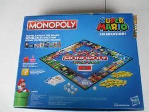 lot 113 image: Super Mario Celebration Monopoly Board Game by Hasbro