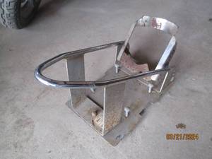 lot 03 image: Used Motorcycle Wheel Chock Stand