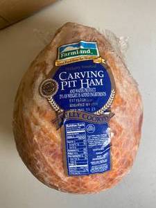 E - Hickory Smoked Carving Pit Ham