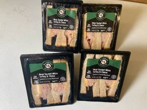 K - Mega Smoked White Turkey & Cheese Sandwiches - 4-Pack