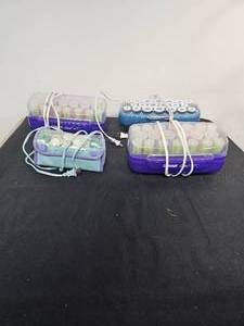 lot 251 image: 4 Sets of Electric Hot Curlers - untested