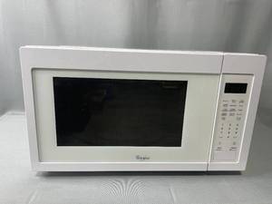 lot 57 image: Whirlpool White Microwave